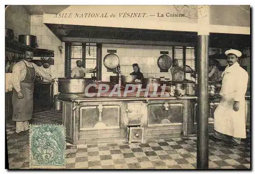 Cartes postales Asile national du Vesinet La cuisine TOP