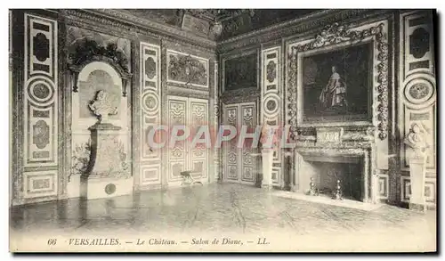 Ansichtskarte AK Versailles Le Chateau Salon de Diane