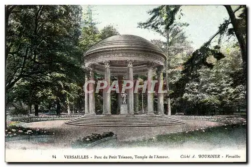 Ansichtskarte AK Palais Parc du Petit Trianon Temple de L&#39Amour