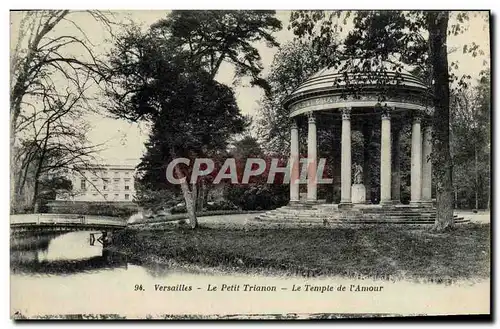 Cartes postales Versailles Le Petit Trianon Le Temple de L&#39Amour