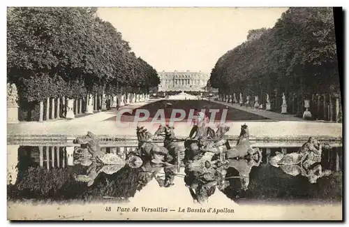 Cartes postales Versailles Le Bassin d&#39Apollon