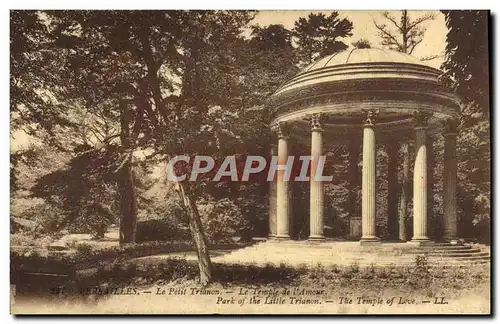 Cartes postales Versailles Le petit Trianon Le temple de l&#39amour