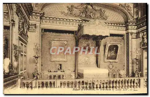 Cartes postales Versailles Chambre de Louis XIV