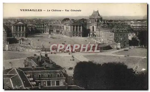 Ansichtskarte AK Versailles Le Chateau Vue Generale