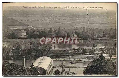 Ansichtskarte AK Louveciennes La Machine de Marly Panorama de la vallee de la Seine