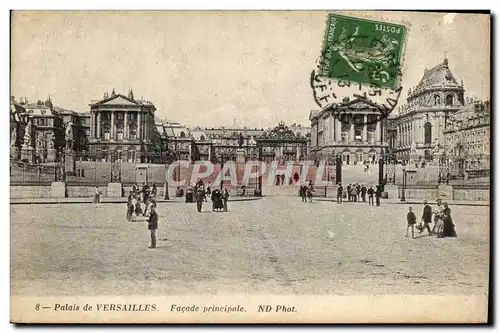 Ansichtskarte AK Versailles Facade Principale