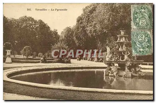 Cartes postales Versailles La Pyramide