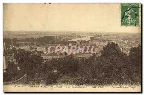 Cartes postales Villeneuve Saint Georges Vue panoramique