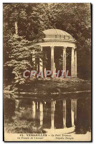 Cartes postales Versailles Le Petit Trianon Le temple de l&#39amour