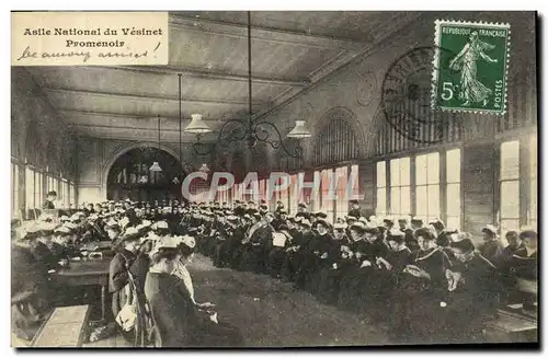 Cartes postales Asile National du Vesinet Promenoir TOP