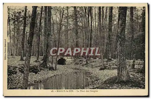 Cartes postales Marly le Roi Le Pont des Soupirs