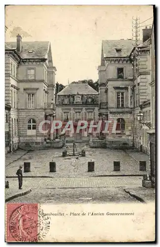 Cartes postales Rambouillet Place de L&#39Ancien Gouvernement