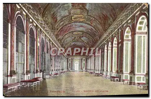 Ansichtskarte AK Versailles Palais Galerie des glaces