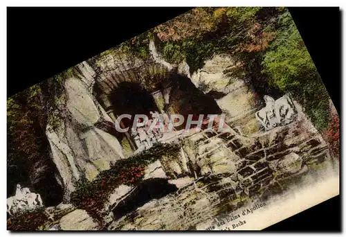 Cartes postales Versailles Le parc La grotte des bains d&#39Apollon