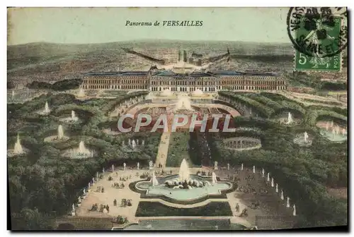 Cartes postales Versailles Panorama