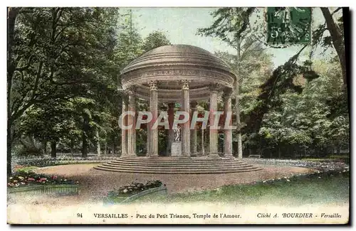 Ansichtskarte AK Versailles Parc du Petit Trianon Temple de l&#39amour