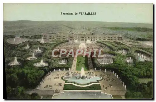 Cartes postales Versailles Panorama