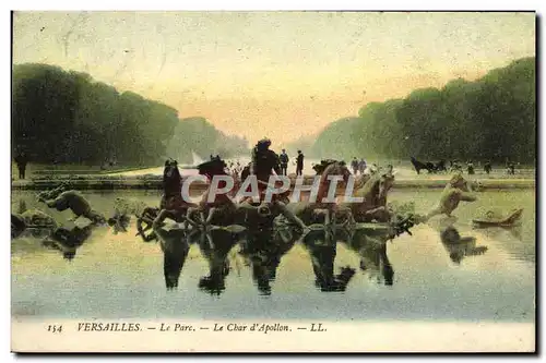 Cartes postales Versailles Le Parc Le Char d&#39Apollon