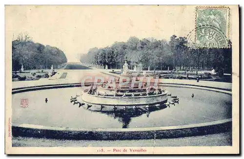 Cartes postales Versailles Parc