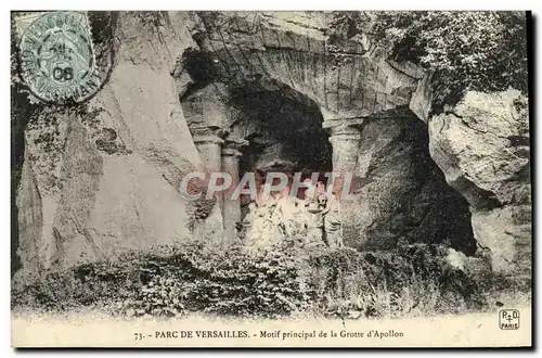 Cartes postales Versailles Parc Motif principal de la grotte d&#39Apollon