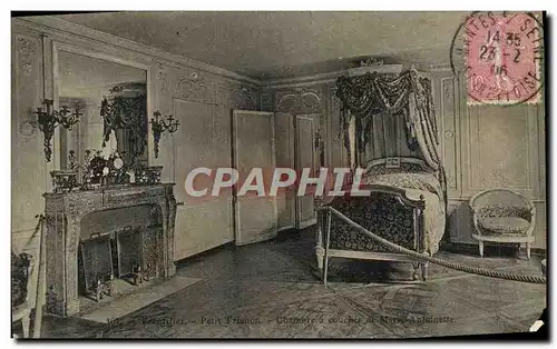 Ansichtskarte AK Versailles petit Trianon Chambre a coucher de Marie Antoinette