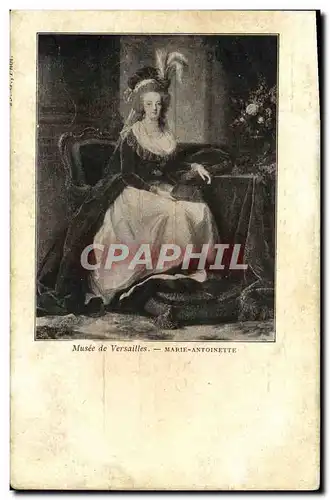 Cartes postales Versailles Musee Marie Antoinette