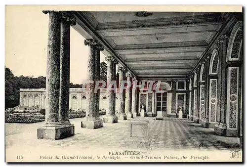 Cartes postales Versailles Le peristyle