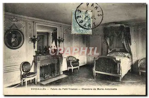 Cartes postales Versailles Palais du Petit Trianon Chambre de Marie Antoinette