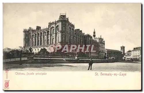 Cartes postales Saint Germain En Laye Le Chateau Facade principale