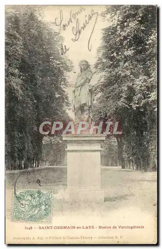 Cartes postales Saint Germain En Laye Statue de Vercingetorix