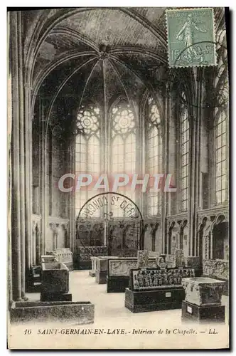 Cartes postales Saint Germain En Laye Interieur de la Chapelle