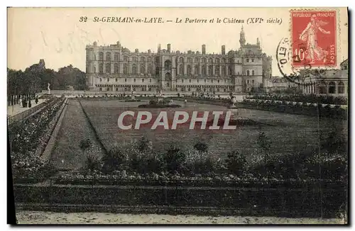 Cartes postales Saint Germain En Laye La Parterre et le Chateau