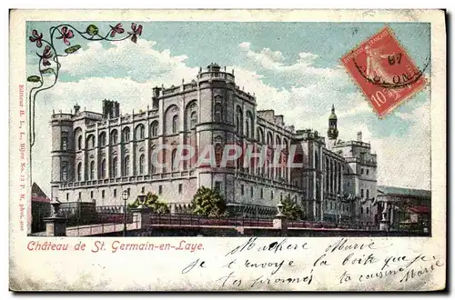 Cartes postales Saint Germain En Laye Chateau