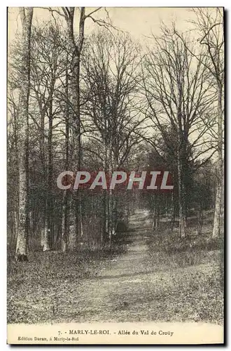 Cartes postales Marly Le roi Allee Du Val De Crouy