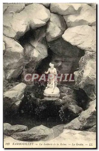 Cartes postales Rambouillet La Laiterie De La Reine La Grotte