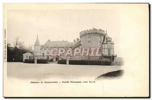 Ansichtskarte AK Chateau De Rambouillet Entree Principale