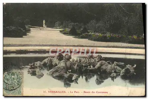 Cartes postales Varesailles Le Parc Bassin Des Couronnes