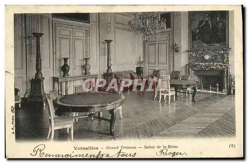 Ansichtskarte AK Versailles Grand Trianon Salon De La Reine