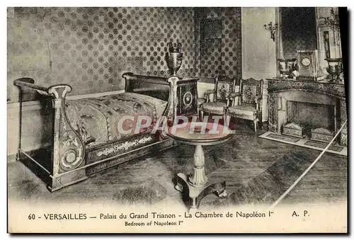 Ansichtskarte AK Versailles Palais Du Grand Tranon La Chambre De Napoleon 1er