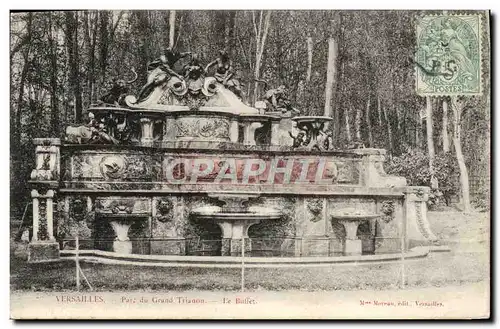 Ansichtskarte AK Versailles Parc Du Grand Trianon Le buffet