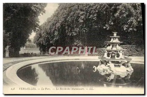 Ansichtskarte AK Versailles Le Parc Le Bassin Des Marmousets