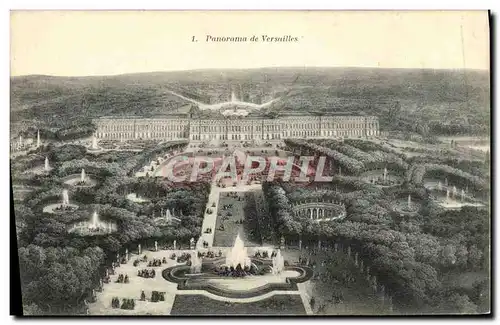 Cartes postales Panorama de Versailles