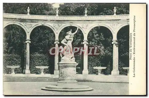 Ansichtskarte AK Parc De Versailles La Colonnade enlevement de Proserpine