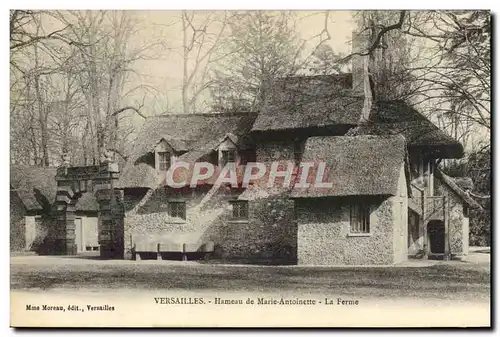 Cartes postales Versailles Hameau De Marie antoinette la ferme