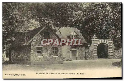 Ansichtskarte AK Versailles Hameau De marie antoinette la ferme