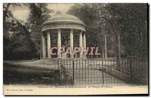 Ansichtskarte AK Versailles Hameau De Marie Antoinette Le Temple de l&#39amour