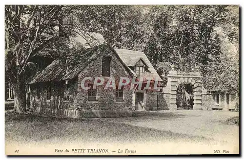 Cartes postales Parc Du Petit Trainon la Ferme