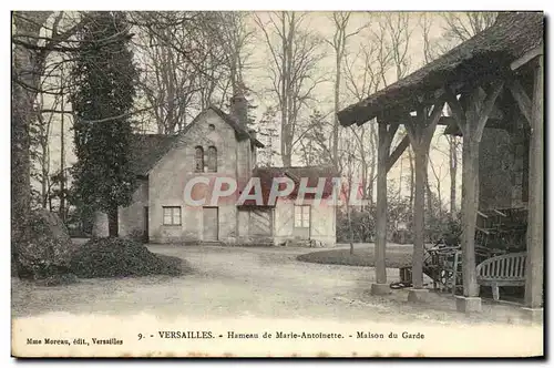 Cartes postales Versailles Hameau De Marie Antoinette Maison du garde