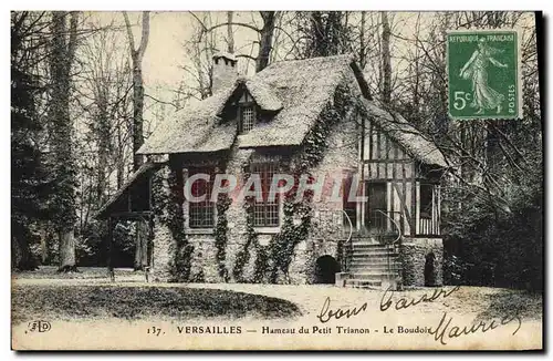 Cartes postales Versailles Hameau Du Petit Trianon Le Boudoir