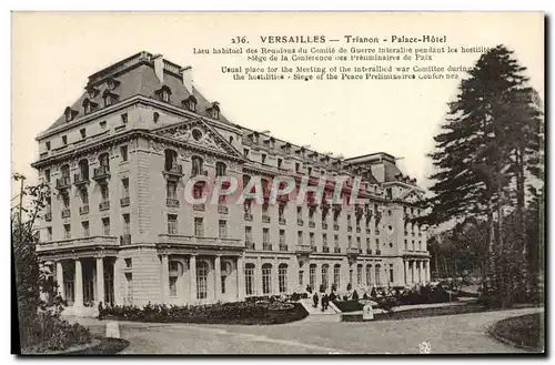 Ansichtskarte AK Versailles Trianon Palace Hotel